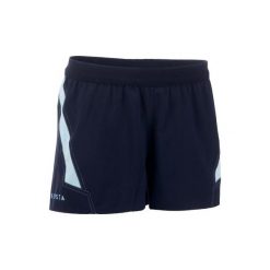 Spodenki do rugby R500 damskie. Niebieskie szorty damskie OFFLOAD, xl, bez wzorów, z elastanu. Za 39,99 zł.