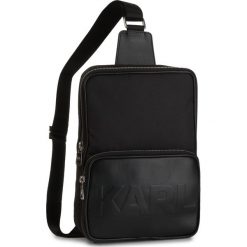 Saszetka KARL LAGERFELD - 805904 592112 Black 990. Czarne torby męskie skórzane KARL LAGERFELD, bez wzorów, ze skóry, młodzieżowe. Za 769,00 zł.