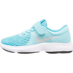 Nike Performance REVOLUTION 4 Obuwie do biegania treningowe bleached aqua/metallic silver/light blue fury/white. Niebieskie buty sportowe chłopięce Nike Performance, z materiału. Za 149,00 zł.