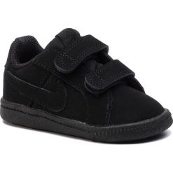 Buty NIKE - Court Royale (Tdv) 833537 001 Black/Black. Czarne buty chłopięce sportowe Nike, ze skóry, na rzepy, nike court. W wyprzedaży za 129,00 zł.