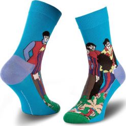 Skarpetki męskie: Skarpety Wysokie Unisex HAPPY SOCKS – BEA01-7000 Kolorowy