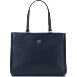Tommy Hilfiger Torebka Niebieski. Niebieskie torebki klasyczne damskie w paski, z materiału. Za 791,95 zł.