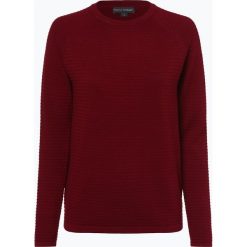 Franco Callegari - Sweter damski, czerwony. Czerwone swetry damskie marki Franco Callegari, xl, w paski, z bawełny, bez rękawów, bez kaptura. Za 119,95 zł.