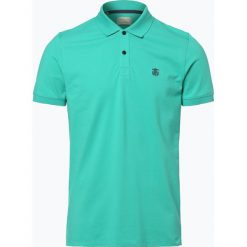 Selected - Męska koszulka polo – Haro, niebieski. Niebieskie koszulki męskie marki Selected, s, z haftami, klasyczne, polo, bez rękawów. Za 99,95 zł.