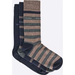 John Frank - Skarpety (3-pack). Czarne skarpetki męskie marki John Frank, z bawełny. W wyprzedaży za 27,90 zł.