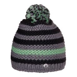 Czapki damskie: Viking Czapka damska exclusive 4150 szaro-czarna (2124150UNI)