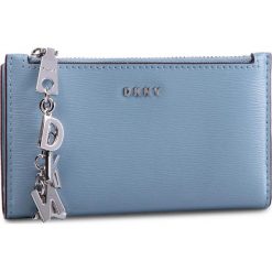 Duży Portfel Damski DKNY - R91Z3A63 Artic AI3. Niebieskie portfele damskie DKNY, bez wzorów, ze skóry. Za 419,00 zł.