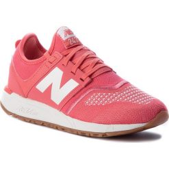 Sneakersy NEW BALANCE - WRL247TF Różowy. Różowe sneakersy damskie New Balance, z tworzywa sztucznego. W wyprzedaży za 219,00 zł.