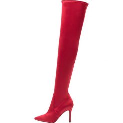 ALDO SAILORS Kozaki na obcasie red. Czerwone kowbojki damskie ALDO, z materiału, na obcasie. W wyprzedaży za 404,25 zł.
