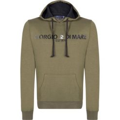 Giorgio Di Mare bluza męska M khaki. Brązowe bluzy męskie Giorgio di Mare, m, bez wzorów, z kapturem, bez rękawów, z kapturem. Za 199,00 zł.