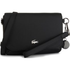 Torebka LACOSTE - S Crossover Bag NF2894DC Black 000. Czarne listonoszki damskie Lacoste, z aplikacjami, ze skóry ekologicznej, zdobione, bez dodatków. W wyprzedaży za 439,00 zł.
