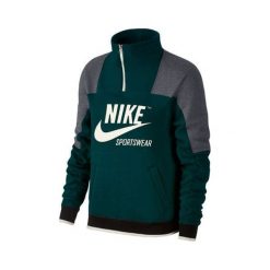 Nike ARCHIWUM W NSW CREW HZ, 10 | INNE SPORTY NSW | KOBIETY | TOP Z DŁUGIM RĘKAWEM | ZEWNĘTRZNE ZIELONE / WĘGLOWY OGRZEWACZ / S | M. Zielone topy damskie Nike, s, bez wzorów, z długim rękawem, długie, bez kaptura. W wyprzedaży za 254,50 zł.