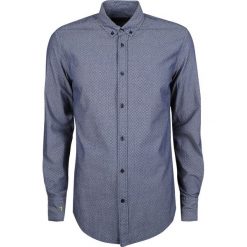 Trussardi Jeans Koszula "Fantasia". Koszule męskie Trussardi, bez wzorów, z bawełny, button down, bez rękawów. Za 249,00 zł.