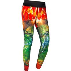 Spodnie damskie: Feelj Legginsy damskie termiczne Autumn wielokolorowe r. S