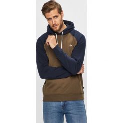 Quiksilver - Bluza. Żółte bluzy męskie Quiksilver, s, bez wzorów, z bawełny, z kapturem, bez rękawów, z kapturem. Za 239,90 zł.
