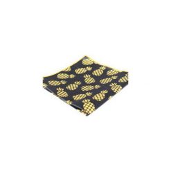 Poszetka Ananas. Szare poszetki męskie Edyta kleist, bez wzorów, z bawełny, eleganckie. Za 49,00 zł.