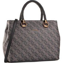 Torebka LIU JO - L Satchel Double AF0027 E0668 Khaki Brown 81304. Zielone torebki klasyczne damskie Liu Jo, bez wzorów, ze skóry ekologicznej, klasyczne, bez dodatków. Za 739,00 zł.