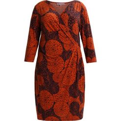Sukienki: Anna Field Curvy Sukienka z dżerseju dark blue/cognac