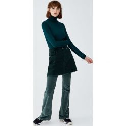 Sweter z golfem basic. Szare golfy damskie Pull&Bear. Za 59,90 zł.
