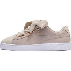 Puma Basket Heart Woven Rose Tenisówki Szary Beżowy. Szare trampki i tenisówki damskie Puma, bez wzorów, ze skóry, bez zapięcia. Za 395,95 zł.