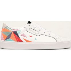 Adidas Originals - Buty Sleek W. Białe buty sportowe damskie adidas Originals, bez wzorów, z gumy, sportowe. Za 379,90 zł.