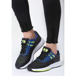 Czarno-Niebieskie Buty Sportowe Hypnotized. Czarne buty sportowe damskie vices, bez wzorów, sportowe. Za 69,99 zł.