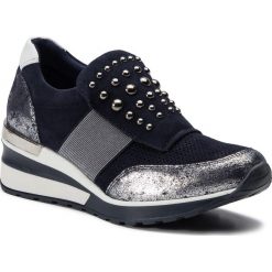 Sneakersy QUAZI - QZ-12-02-000077 607. Niebieskie półbuty damskie QUAZI, ze skóry. W wyprzedaży za 239,00 zł.