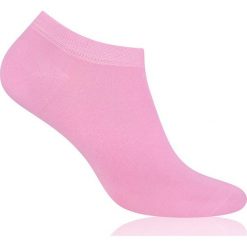More - Stopki Casual. Różowe skarpetki damskie marki More, bez wzorów, z elastanu. Za 9,90 zł.