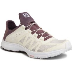 Buty SALOMON - Amphib Bold W 409953 21 V0 Vanilla Ice/Winetasting/White. Brązowe buty sportowe damskie Salomon, bez wzorów, z tworzywa sztucznego, sportowe. W wyprzedaży za 309,00 zł.