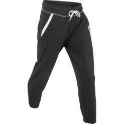 Spodnie sportowe, dł. 7/8, Level 1 bonprix czarny melanż. Czarne bryczesy damskie marki bonprix, melanż. Za 74,99 zł.
