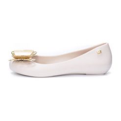Baleriny damskie: Zaxy Baleriny Damskie Butterfly 37 Beżowy