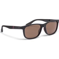 Okulary przeciwsłoneczne TOMMY HILFIGER - 1520/S Matt Black 003. Czarne okulary przeciwsłoneczne damskie marki TOMMY HILFIGER, z tworzywa sztucznego. W wyprzedaży za 419,00 zł.
