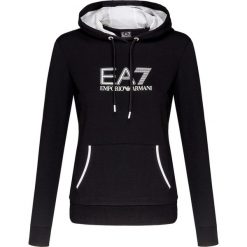 Dres EA7 EMPORIO ARMANI Czarny. Czarne spodnie dresowe damskie marki EA7 Emporio Armani, z dzianiny. Za 650,00 zł.