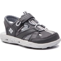 Sandały COLUMBIA - Childrens Techsun Wave BC2082 Shark/Grey Ice 011. Szare sandały chłopięce Columbia, ze skóry, bez zapięcia. Za 199,99 zł.