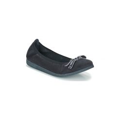 Baleriny LPB Shoes EMMA. Niebieskie baleriny damskie marki LPB Shoes, bez wzorów, bez obcasa. Za 134,30 zł.