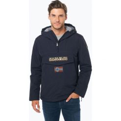 Napapijri - Kurtka męska – Rainforest Winter 1, niebieski. Niebieskie kurtki męskie bomber Napapijri, l, retro. Za 899,95 zł.