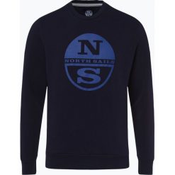 North Sails - Męska bluza nierozpinana, niebieski. Niebieskie bluzy męskie marki North Sails, m. Za 179,95 zł.