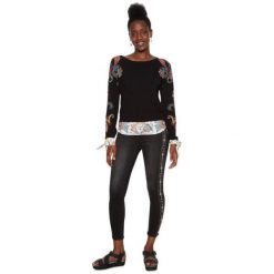 Desigual Sweter Damski Jers Travis, Xs, Czarny. Czarne swetry klasyczne damskie marki Desigual, xs. Za 349,00 zł.
