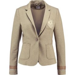 Culture JELA Żakiet army delight melange. Brązowe kurtki damskie marki Culture, bez wzorów, z elastanu, bez kaptura. Za 399,00 zł.