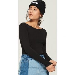 Bluzki damskie: Bluzka Basic - Czarny