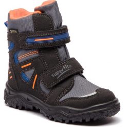 Śniegowce SUPERFIT - GORE-TEX 3-09080-04 M Schwarz/Oragne. Szare śniegowce chłopięce Superfit, bez zapięcia, gore-tex. W wyprzedaży za 229,00 zł.