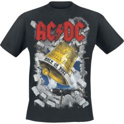 T-shirty męskie z nadrukiem: AC/DC Hells Bells T-Shirt czarny