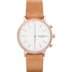 Skagen Connected HALD Zegarek braun. Brązowe, analogowe zegarki damskie Skagen Connected. Za 789,00 zł.