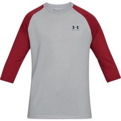 Under Armour Sportstyle Left Chest 3/4 Tee 1329282-011. Szare t-shirty męskie Under Armour, m, bez wzorów, z bawełny, bez kołnierzyka. W wyprzedaży za 89,99 zł.