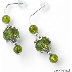 Kolczyki damskie: Peridot kolczyki sztyfty