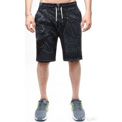 Męskie spodenki DETROIT BLACK. Czarne jeansy męskie Męskie spodenki DETROIT BLACK, s, bez wzorów, z jeansu. W wyprzedaży za 69,00 zł.