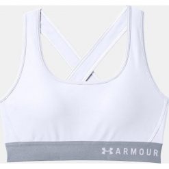 Biustonosze sportowe: Under Armour Biustonosz sportowy Armour Mid Crossback biały r. M (1307200-100)