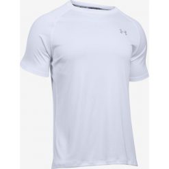 Under Armour HeatGear® Koszulka Biały. Białe podkoszulki męskie Under Armour, xxl, bez wzorów, z poliesteru, bez kołnierzyka, z krótkim rękawem, krótkie. Za 137,95 zł.