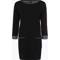 S.Oliver Black Label - Sweter damski, czarny. Czarne swetry klasyczne damskie marki s.Oliver BLACK LABEL, s, z dzianiny. Za 359,95 zł.