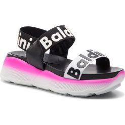 Sandały BALDININI - 967003P13ZELPEBNFX Pelle/Bianco. Czarne klapki damskie Baldinini, ze skóry. W wyprzedaży za 919,00 zł.